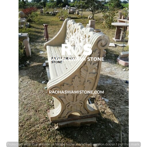 Sand Stone Bench Table