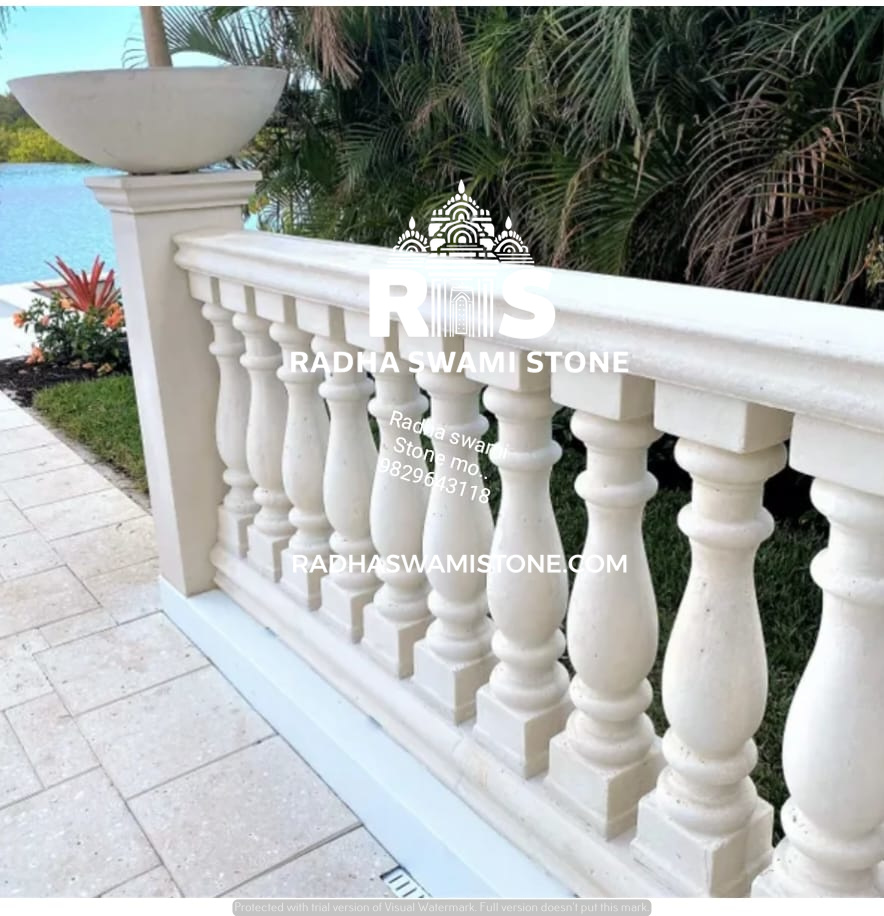 Sand Stone Columns